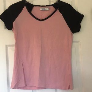 😍NYL Pink & Black Stretch T-shirt - Hot In Pink!😍